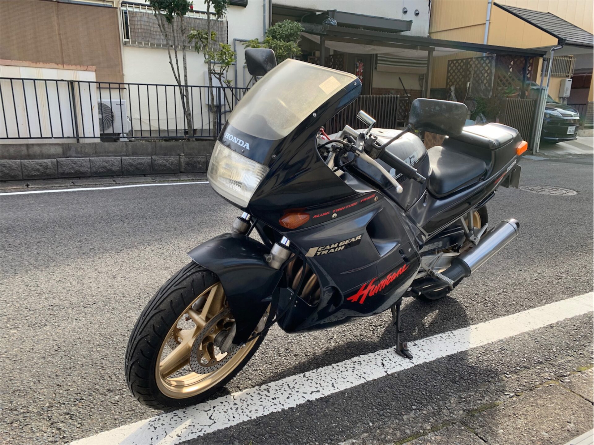 CBR250R MC17へMC41のリアサスを移植する